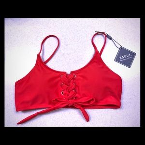 Cute NWT Red Bikini Top❤️❤️